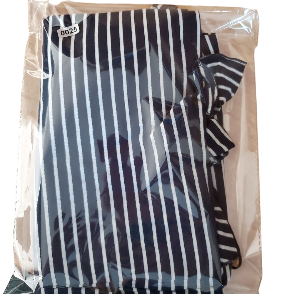 American Living By Ralph Lauren Navy and White Striped Top. XL. Nautical. B0025 - Picture 7 of 9
